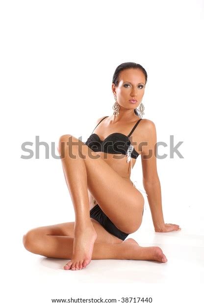 Sexy Lady Sexy Lingerie Isolated On Stock Photo Shutterstock