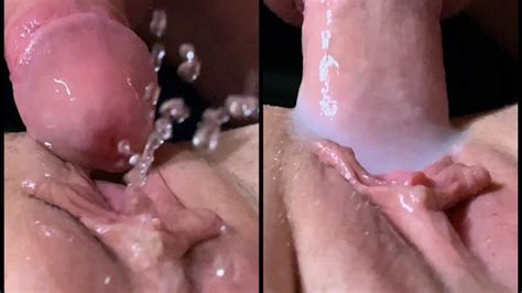 Close Up Fpov Huge Creampie Fills Up My Squirting Pussy Pornhub