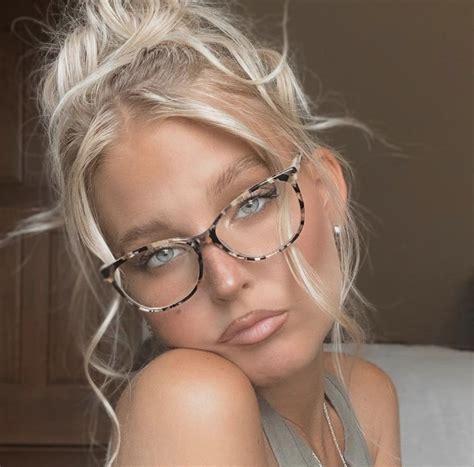 Pin By Diamond Sparkles On Glasses Blonde With Glasses Hairstyles