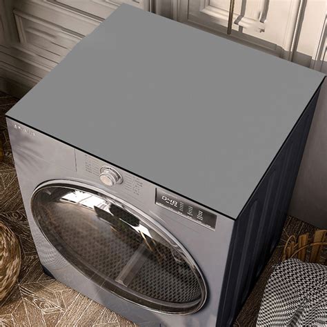 Dajkiuy Washer And Dryer Top Protector Matsilicone Rubber Mat For