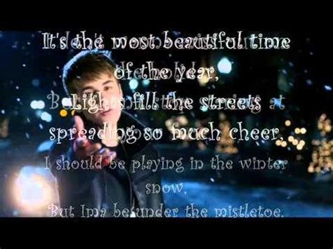 Mistletoe Justin Bieber Lyrics Youtube Youtube