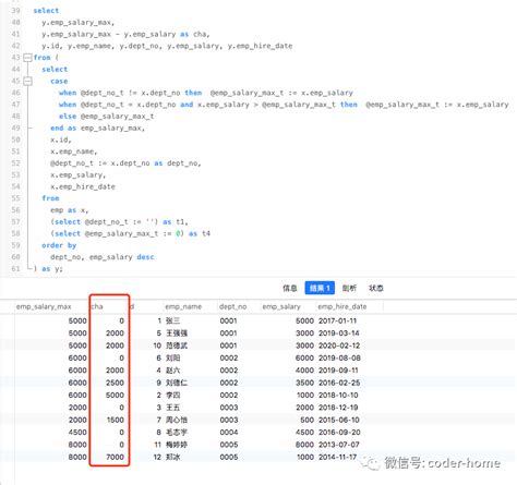 Mysql5 7中如何使用开窗函数 墨天轮