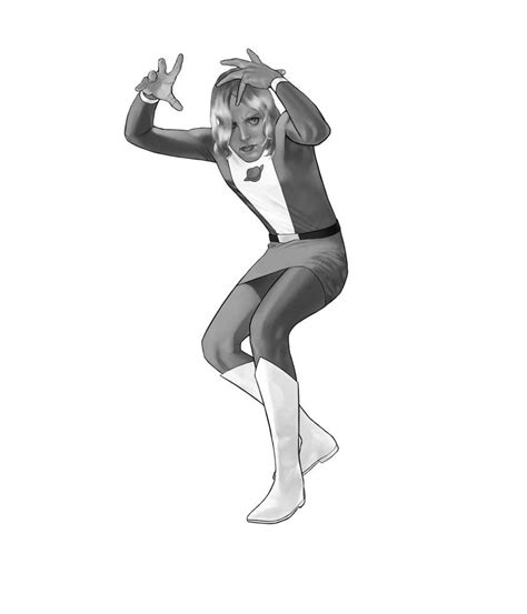 Saturn Girl Gray By Gazukiel On Deviantart