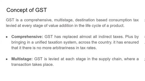 An Introduction To Gst Youtube