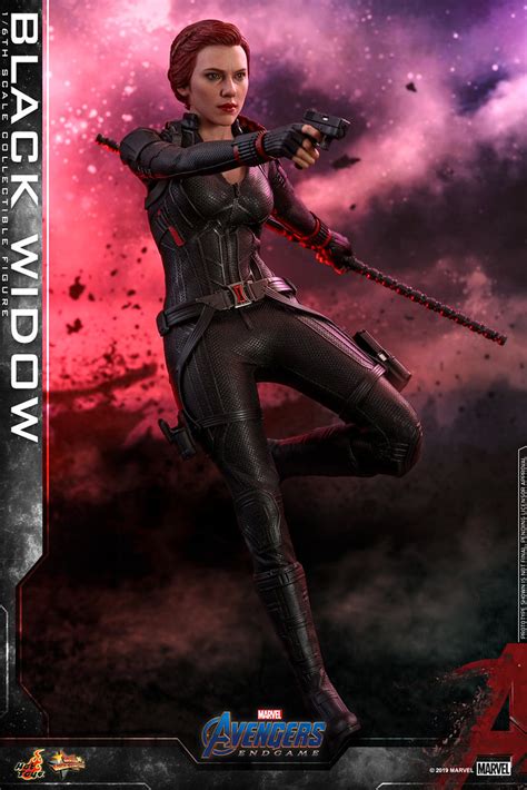 這次的黑寡婦頭雕太讚啦 Hot Toys MMS 復仇者聯盟終局之戰黑寡婦 Black Widow 比例人偶作品