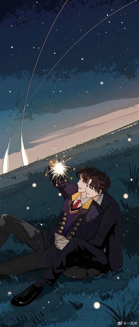 Pin by mieseyo on BJYXSZD 博君一肖 Boyfriend wallpaper Book cover artwork Cute gay