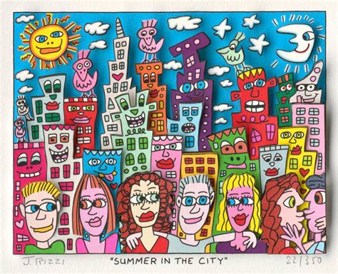 Summer In The City James Rizzi Summer In The City SW12229