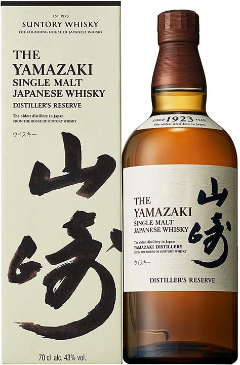 The Yamazaki Distillers Reserve Single Malt Japanese Whisky, 43% - 700 ...