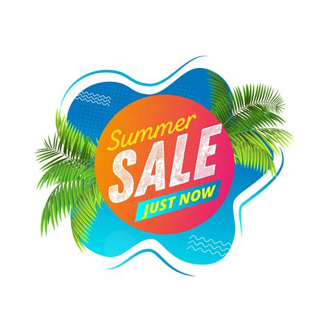 Summer Sale Abstract Liquid Design Template 672159 Vector Art At Vecteezy