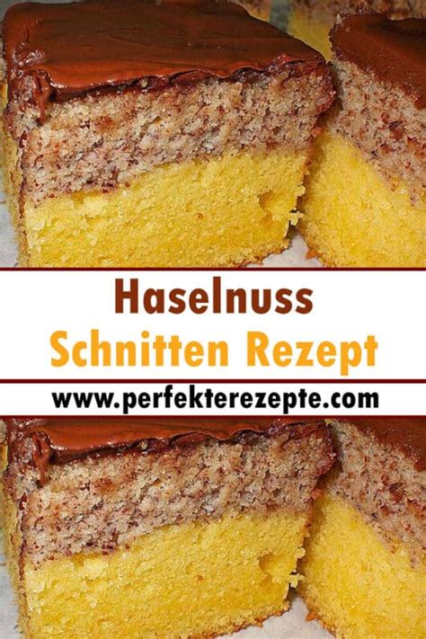 Haselnuss Schnitten Rezept Schnelle Und Einfache Rezepte