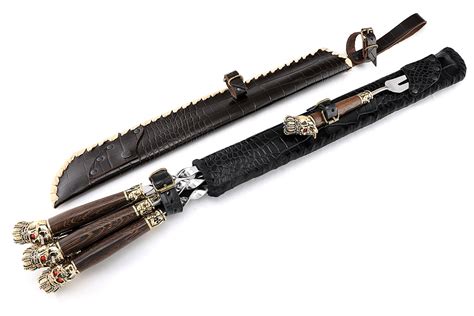 Набор шампуров "Козырный" (вариант 5) - Shampura.com