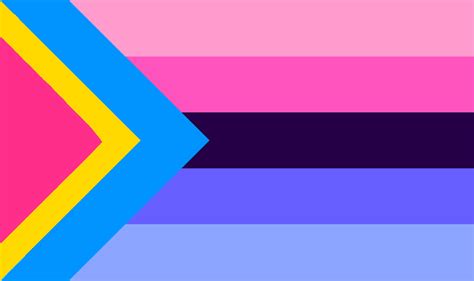 Was Looking At Pride Flags And Decided To Make A Pansexualomnisexual Flag Rvexillology