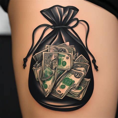 Money Bag Tattoo Symbolism And Design Inspirations By Techlife Medium