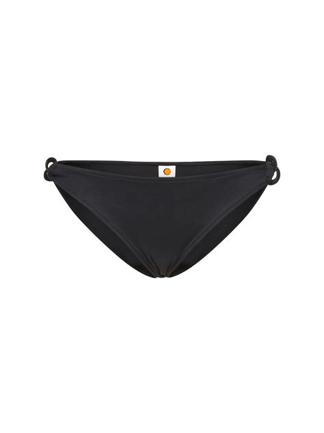 Tropic Of C Mia Bikini Bottoms In Black Modesens