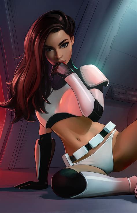 Sexy Star Wars Female Stormtrooper