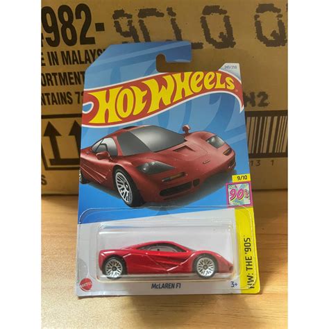 LeHuong Diecast Xe mô hình Hot Wheels McLaren F1 Đỏ Shopee Việt Nam