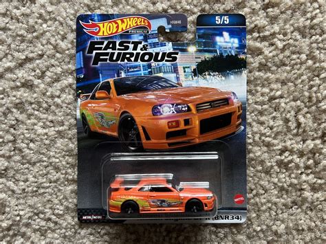 Fast Furious Nissan Skyline Gt R R Bnr Hot Wheels Th