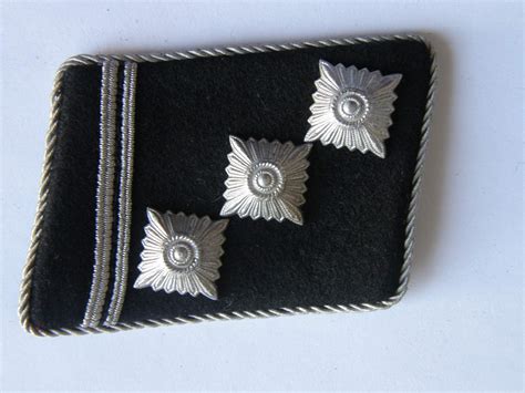 Obersturmführer Collar Tabs