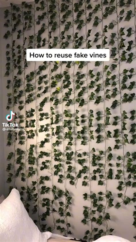 Diy Fake Vine Decor 💚💚💚 Grunge Room Easy Room Decor Easy Diy Room Decor