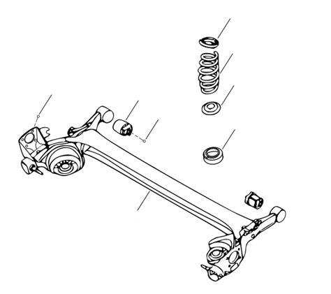 Задня балка для автомобіля Geely MK