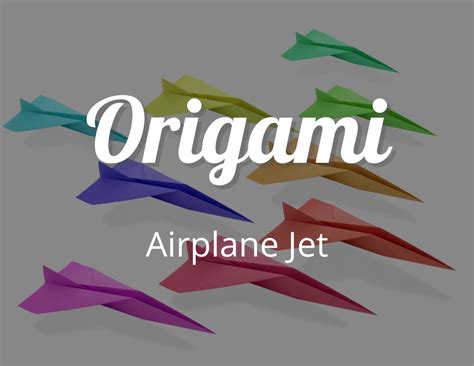 How to make a Fun Origami Airplane Jet - CraftyThinking