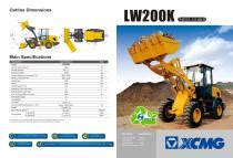 XCMG Wheel Loader LW200K Construction XCMG PDF Catalogs Technical