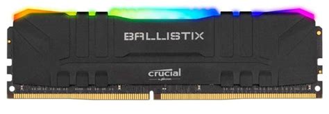 BL16G32C16U4BL Crucial Crucial Ballistix RGB 16GB 3200MHz DDR4 Desktop ...