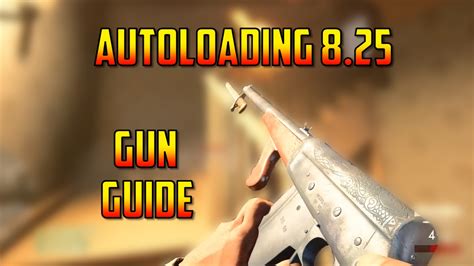 Medic SMG Autoloading 8 25 Extended Gun Guide Battlefield 1 YouTube