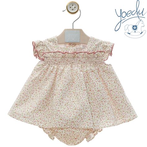 Yoedu Jesusito Bb Con Braguita Mar Rosa Dulce Chicoleta Moda Infantil