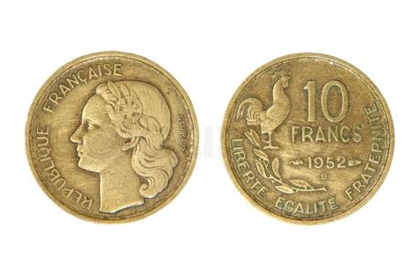 Old french monetary unit franc | Stock image | Colourbox