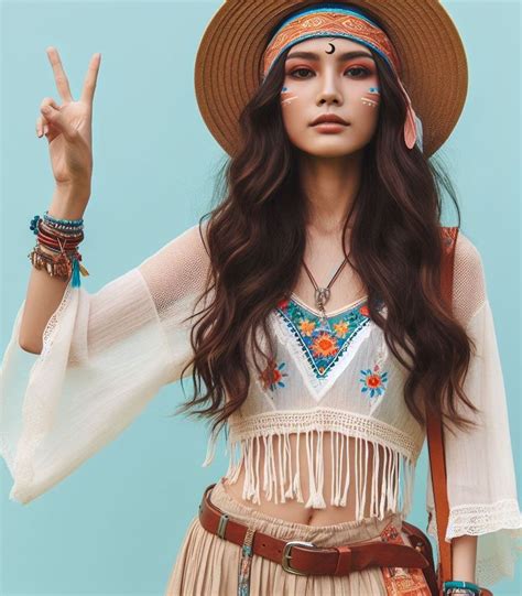 Hippie Boho Style Clothing Bohemian Fashion Boho Outfit In 2024