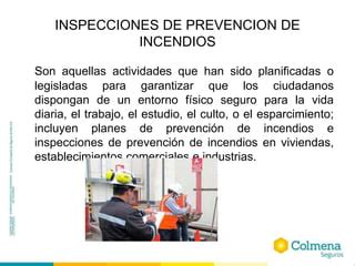 Presentacion Inspecciones De Seguridad Contra Incendio Pptx