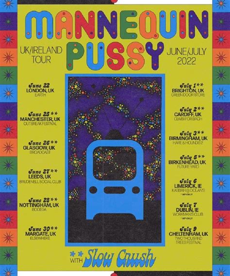 Mannequin Pussy UK Ireland Tour 2022 02 July 2022 Clwb Ifor Bach Event Gig Details
