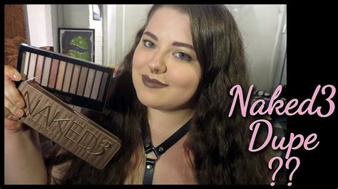 REVIEW Makeup Revolution Iconic 3 Eyeshadow Palette Naked 3 Dupe YouTube