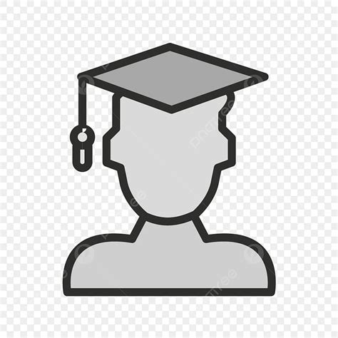 Vector Icono De Varon Estudiante PNG Circle Diseño Flat PNG y