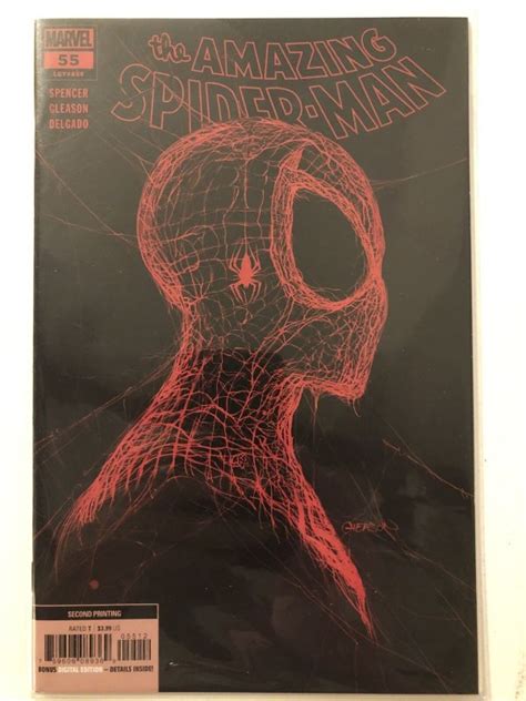 Amazing Spider Man 55 Patrick Gleason 2nd Printing Spiderman Comic