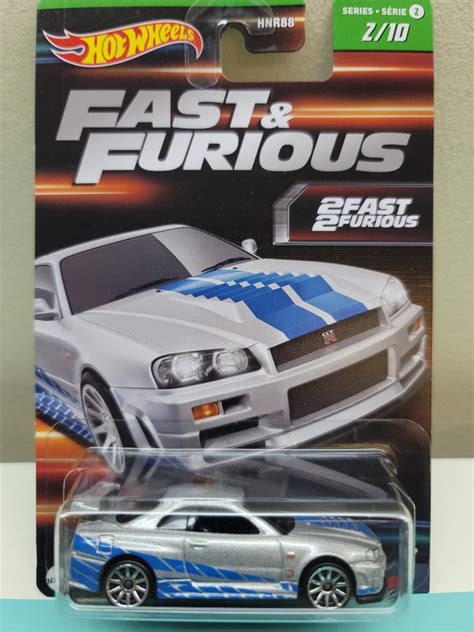 Hot Wheels Nissan Skyline Gt R R Fast Furious Series Hnt Exclusive Version