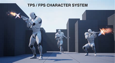 TPS - FPS Character System in Blueprints - UE Marketplace