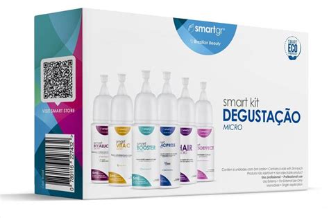 Kit Degusta O Ativos Monodoses Microagulhamento Smart Gr Cuidados