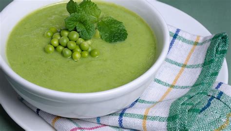 Soupe Veloutée de Petits Pois et Menthe au cookeo Cookeo Mania