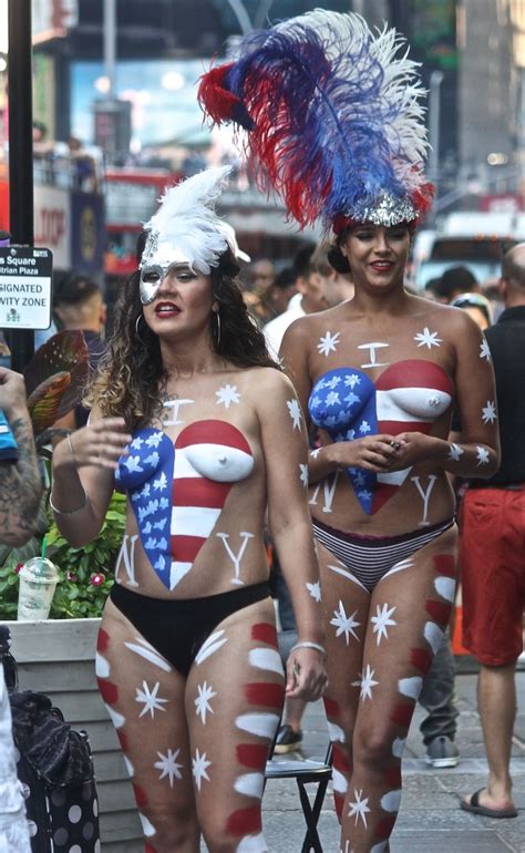 New York City September 4 2016 Times Square Naked Women 6 Flickr