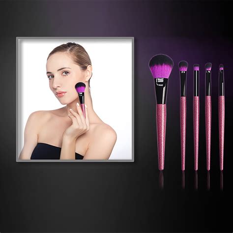 Portable Cosmetics Tool 5 Pieces Set Precision Makeup Brush China