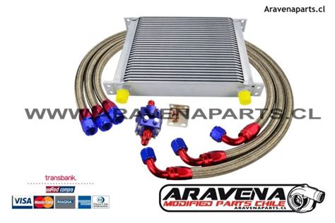 Kit Enfriador Aceite 30 Celdas An10 Con Relocalizador Aravena Parts