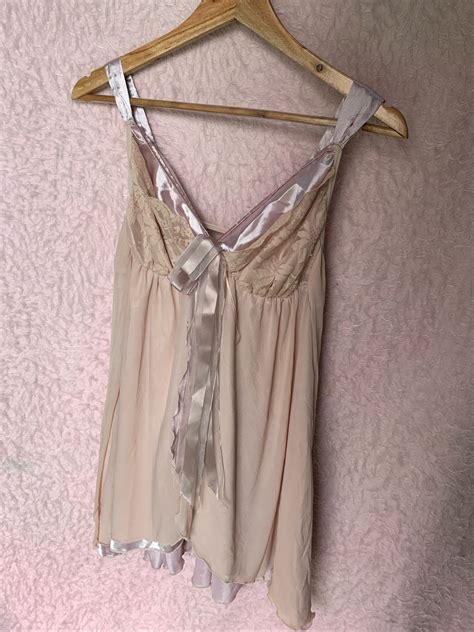Camisola Loungerie Sexy Nude Lingerie Feminina Nunca Usado Enjoei