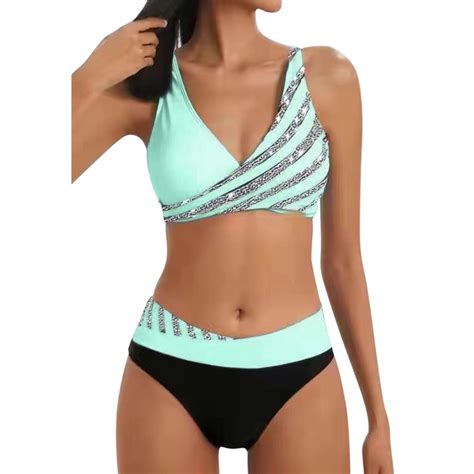 Lowprofile Bikini Sets For Women Piece Swimsuits High Waisted Tankini