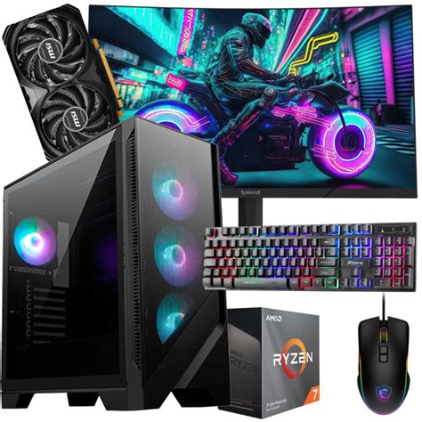 Setup Gamer Special Pc De Bureau Gaming Ryzen X Rtx G