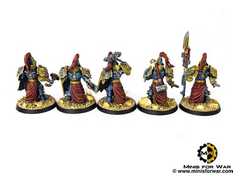 40k - Adeptus Custodes Army Showcase - Minis For War Painting Studio