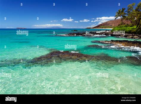 Secret Beach Makena Maui Hawaii Stock Photo Alamy