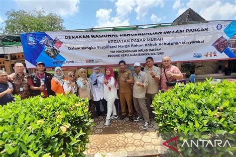 Disperindag Babel Kembali Gelar Operasi Pasar Murah 5 000 Paket Sembako