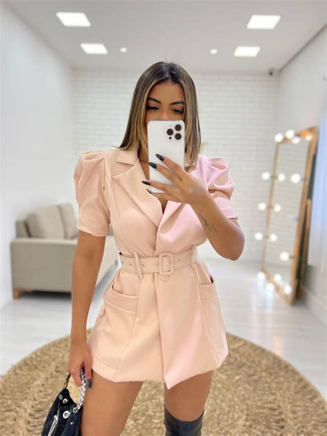 Macaquinho Alfaiataria Paty Nude Hyorrana